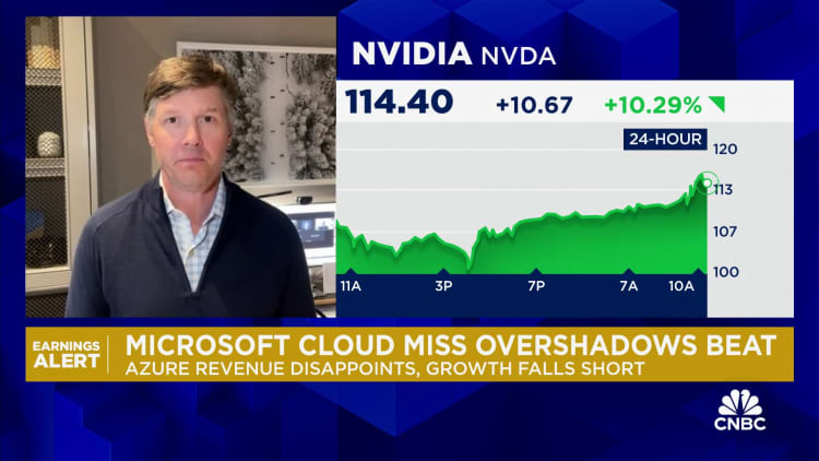 Microsoft missed earnings by inches but is still ahead in AI race, says Jefferies' Brent Thill