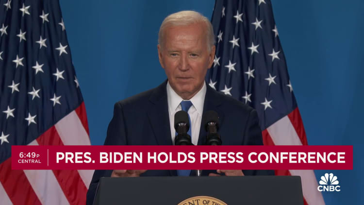 Pres. Biden: I'm still getting the job done