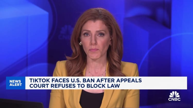 TikTok faces U.S. ban after appeals court refuses to block law